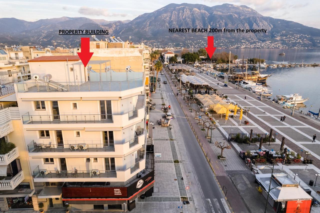 Georgia Seaview Apartment B3 Каламата Экстерьер фото